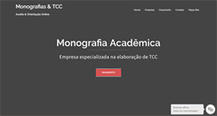 Desktop Screenshot of monografiaacademica.com